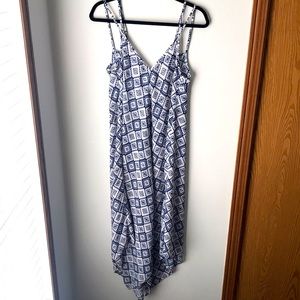 Light & Airy Maxi Dress with Aztec design